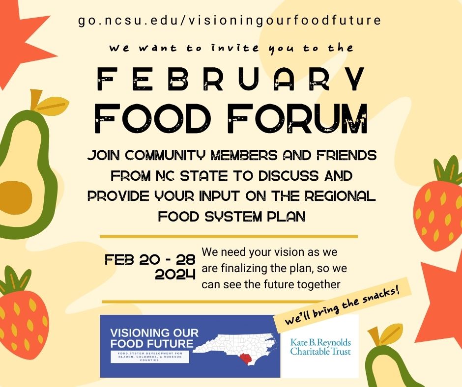 VOFF Food Forum graphic