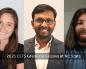 2025 CEFS Graduate Fellows at NC State University