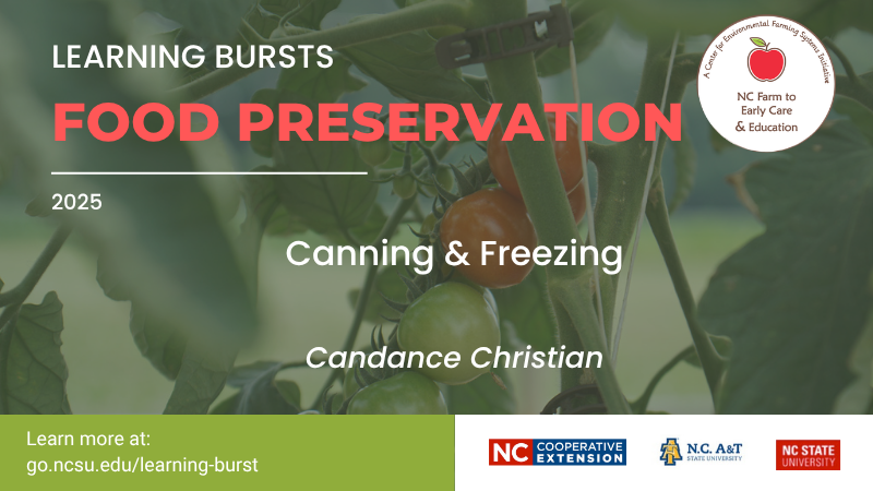Learning Bursts Canning and Freezing graphic