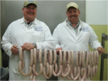 Richard & Ronnie Huettman of Acre Station Meat Farm, 2012 Commercial Meat Processor of the Year 