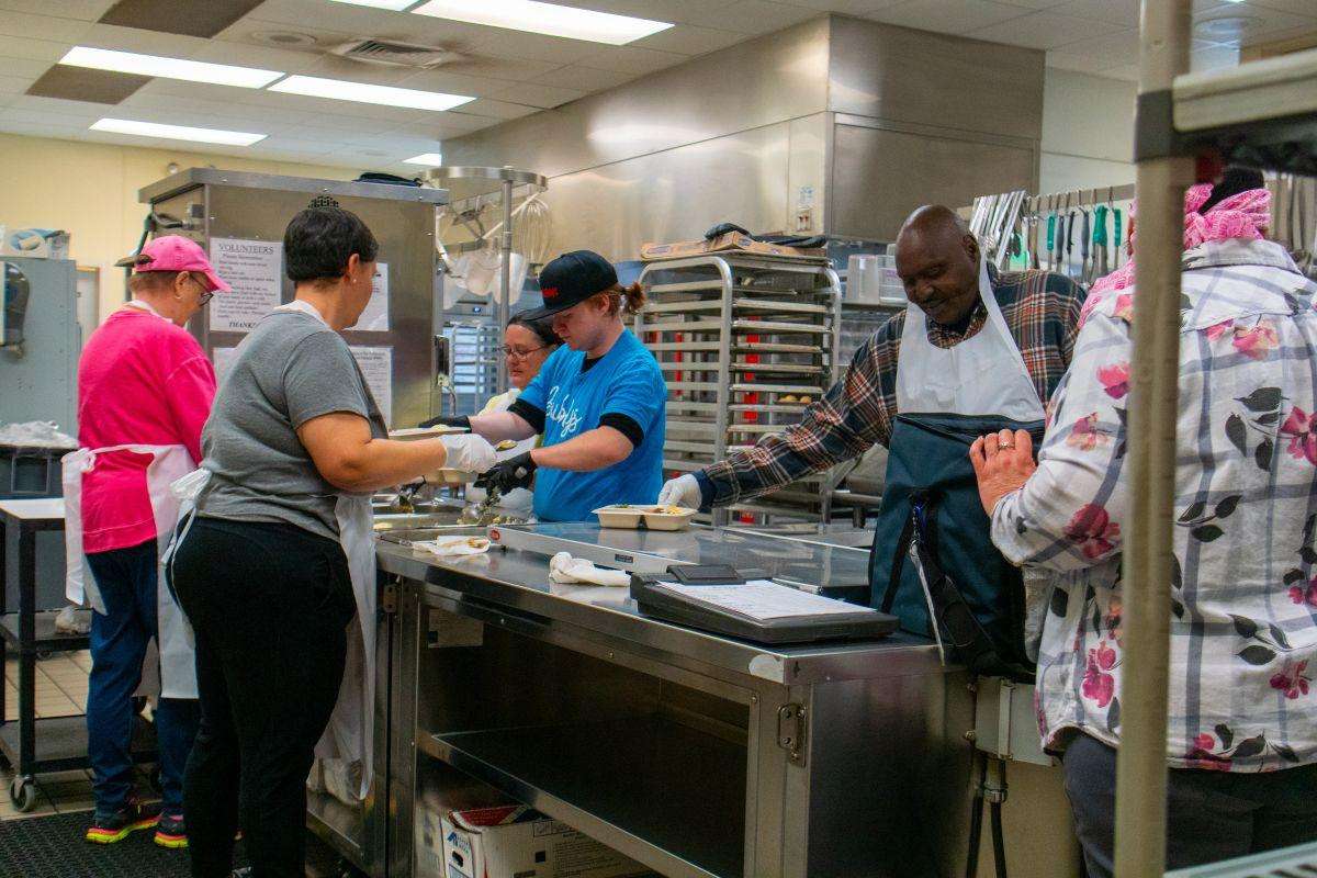 Senior Center kitchen